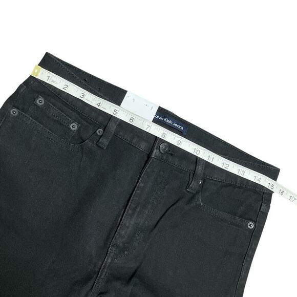 Calvin Klein Women's Jeans Black High Rise Stretch Size 4 NWT - Picture 4 of 12